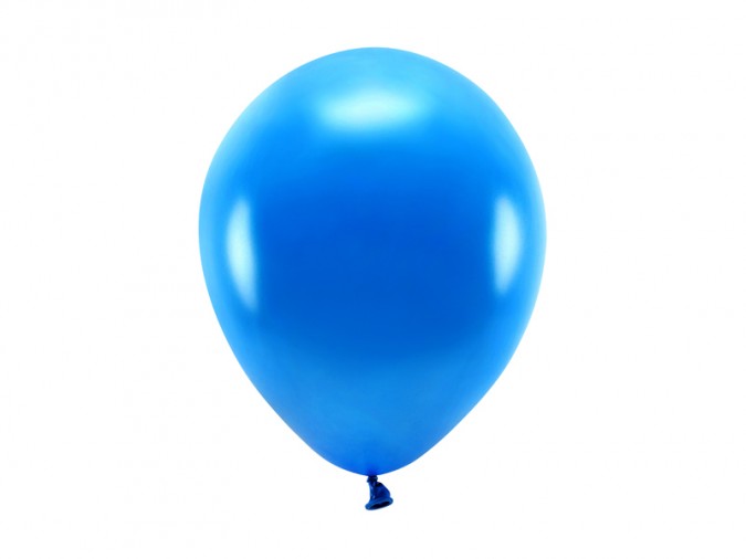 Eco Balloons 26cm metallic navy blue (Set 100 bucati)