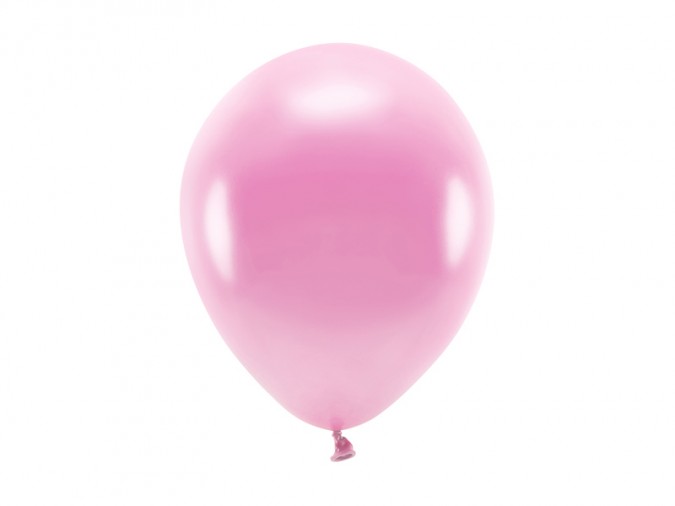 Eco Balloons 26cm metallic pink (1 pkt / 100 pc.)