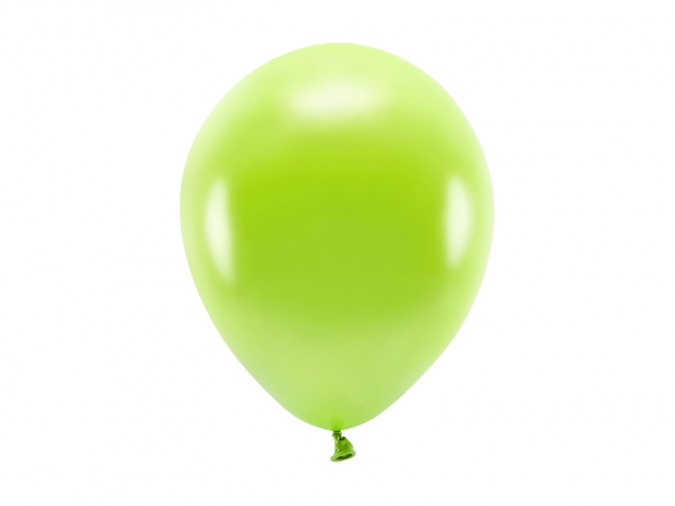Eco Balloons 26cm metallic green apple (1 pkt / 100 pc.)