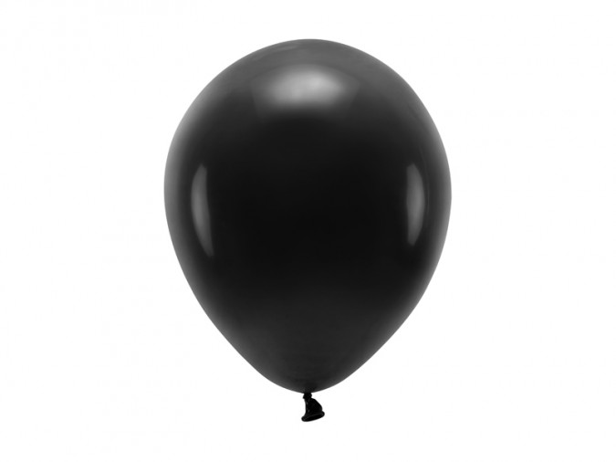 Eco Balloons 26cm pastel black (1 pkt / 10 pc.)