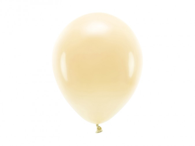 Eco Balloons 26cm pastel light peach (1 pkt / 10 pc.)