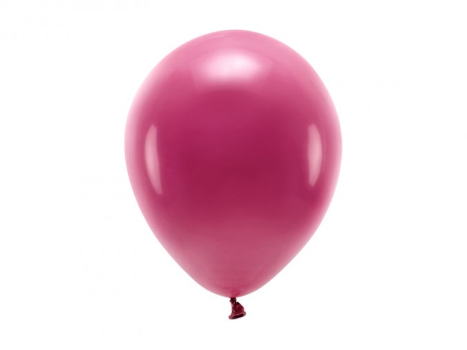Eco Balloons 26cm pastel deep red (1 pkt / 10 pc.)
