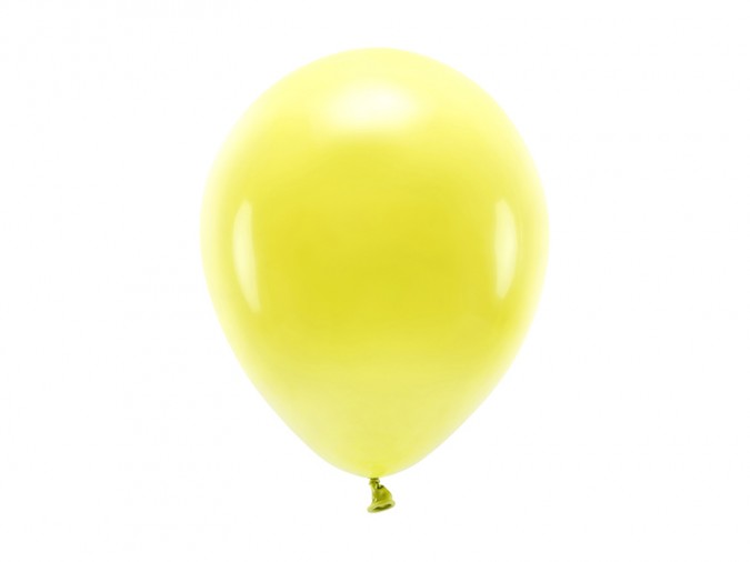 Eco Balloons 26cm pastel yellow (Set 10 bucati)