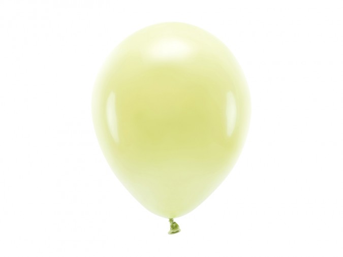 Eco Balloons 26cm pastel light yellow (1 pkt / 10 pc.)