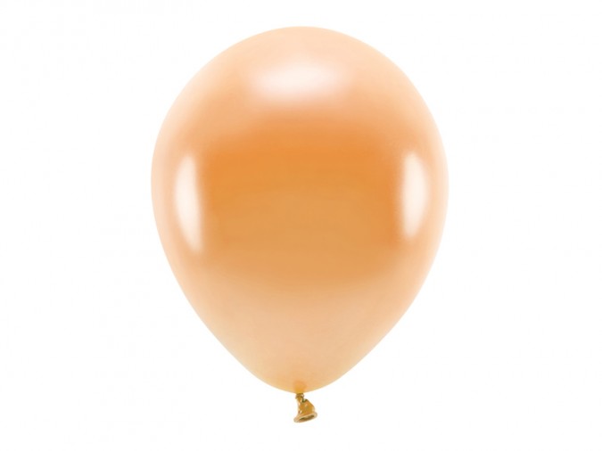 Eco Balloons 30cm metallic orange (1 pkt / 10 pc.)