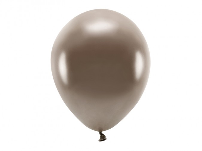 Eco Balloons 30cm metallic brown (1 pkt / 100 pc.)