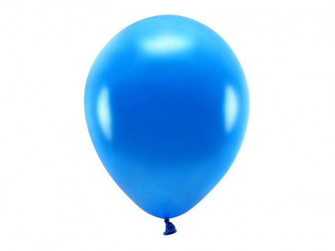 Eco Balloons 30cm metallic navy blue (Set 100 bucati)