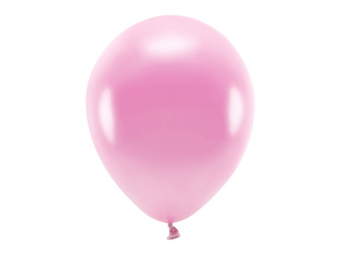 Eco Balloons 30cm metallic pink (Set 100 bucati)