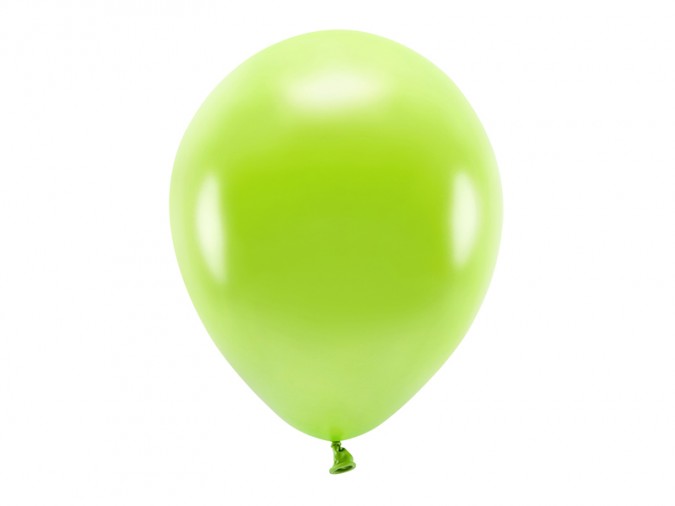 Eco Balloons 30cm metallic green apple (Set 100 bucati)