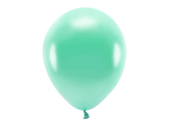 Eco Balloons 30cm metallic dark mint (1 pkt / 10 pc.)