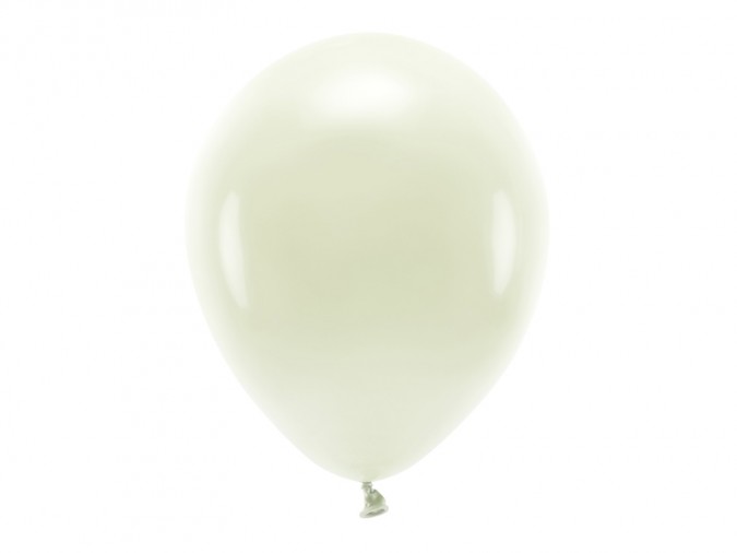 Eco Balloons 30cm pastel cream (Set 10 bucati)