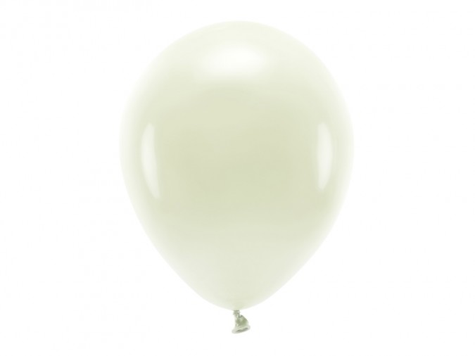 Eco Balloons 30cm pastel cream (Set 100 bucati)