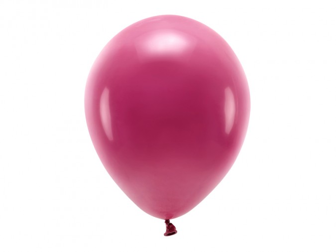 Eco Balloons 30cm pastel deep red (Set 100 bucati)