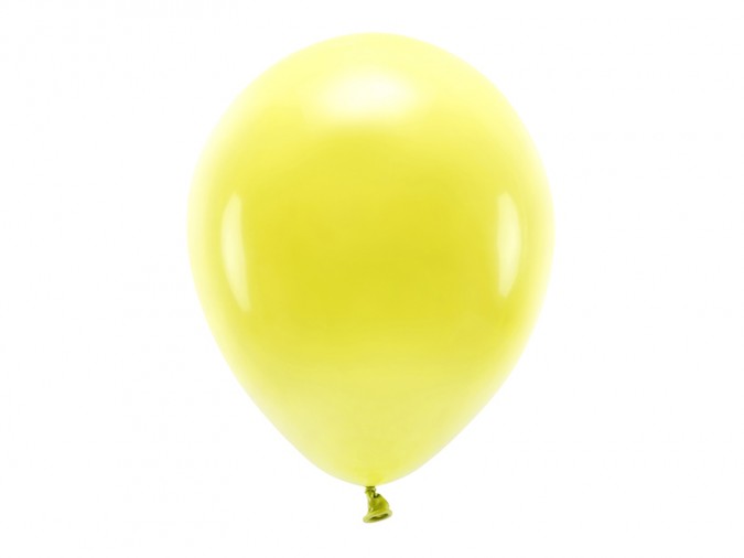 Eco Balloons 30cm pastel yellow (1 pkt / 10 pc.)