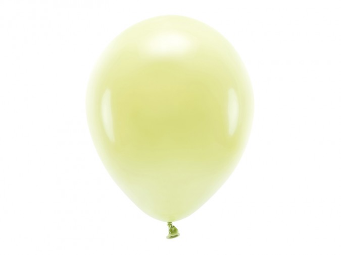 Eco Balloons 30cm pastel light yellow (1 pkt / 10 pc.)