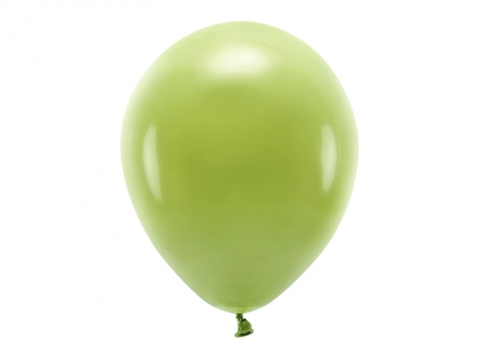 Eco Balloons 30 cm pastel olive green (1 pkt / 10 pc.)