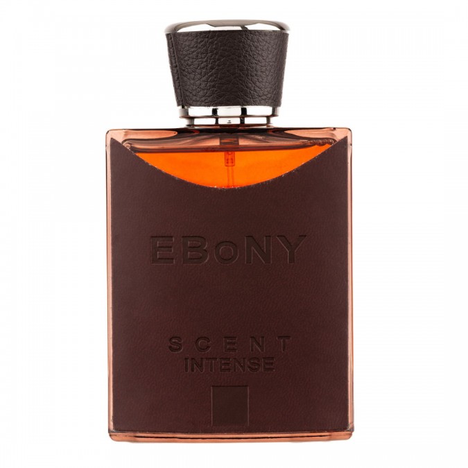 Apa de Parfum Ebony Scent Intense, Fragrance World, Barbati - 100ml