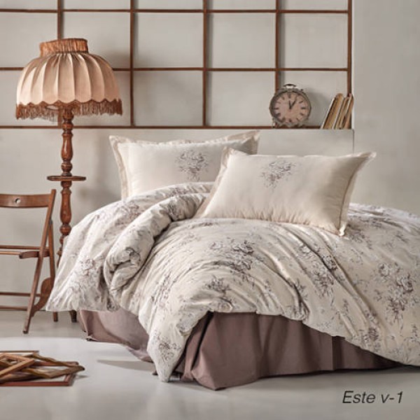 Lenjerie de pat ranforce Clasy king size (ESTE V1) [1]
