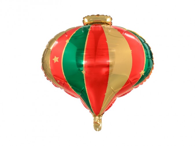 Foil balloon Christmas Bauble 51x49cm mix