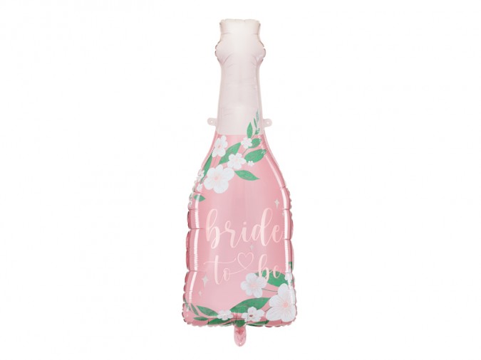 Foil balloon Bottle Bride to be 49.5x108.5 cm mix