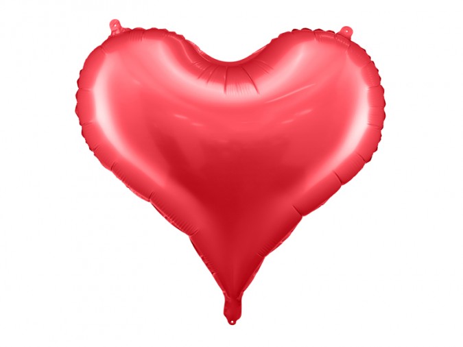 Foil balloon Heart 75x64 5 cm red