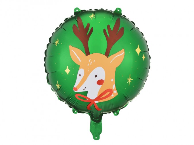 Foil balloon Reindeer 45 cm mix