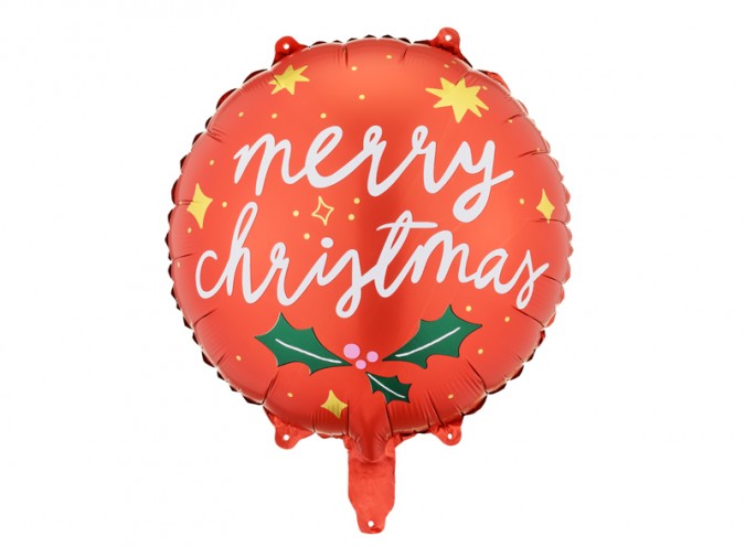 Foil balloon Merry Christmas 45 cm mix