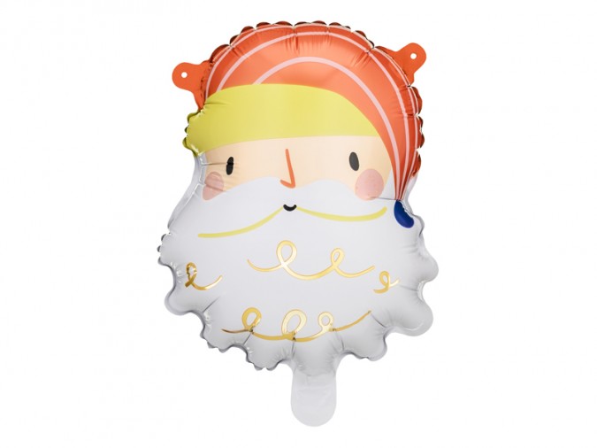 Foil balloon Santa 26x31 cm mix (Set 5 bucati)