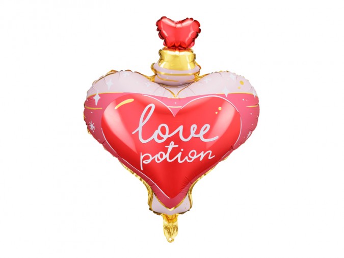 Foil balloon Love potion 54x66 cm mix