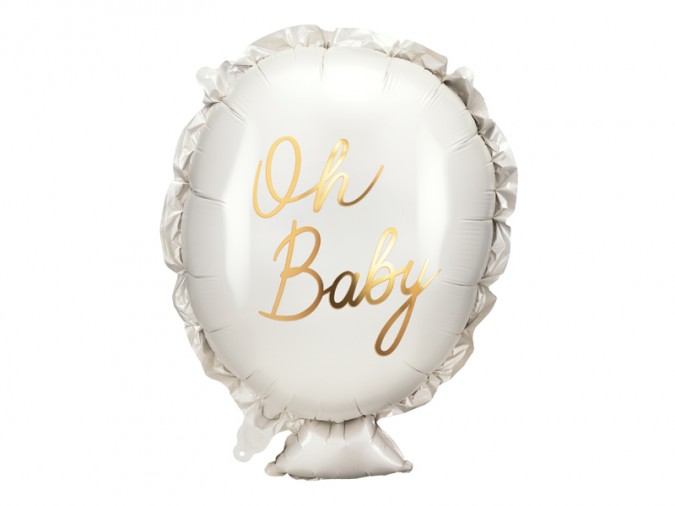 Foil balloon Oh baby 53x69 cm mix