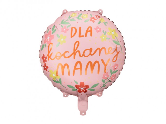 Foil Balloon \'\'Dla kochanej mamy\'\' 45 cm mix