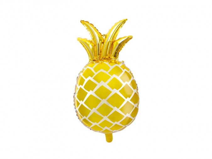 Foil balloon Pineapple gold 38x63cm