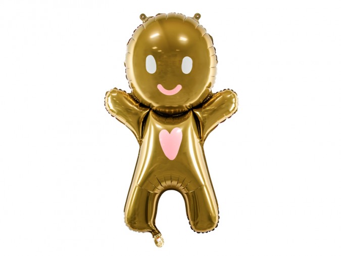 Foil Ballon Gingerbread Man 67x97 cm mix