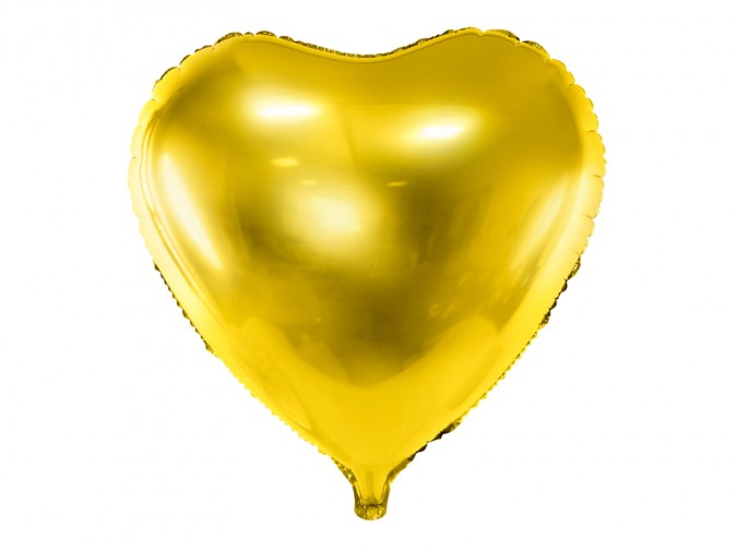 Foil Balloon Heart 45cm gold