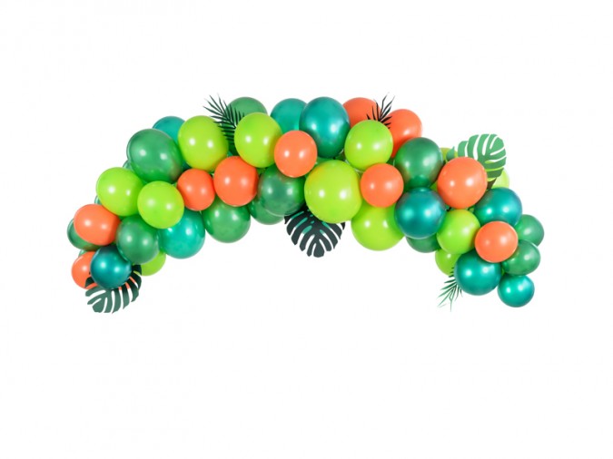 Balloon garland - Dino 200cm (Set 60 bucati)