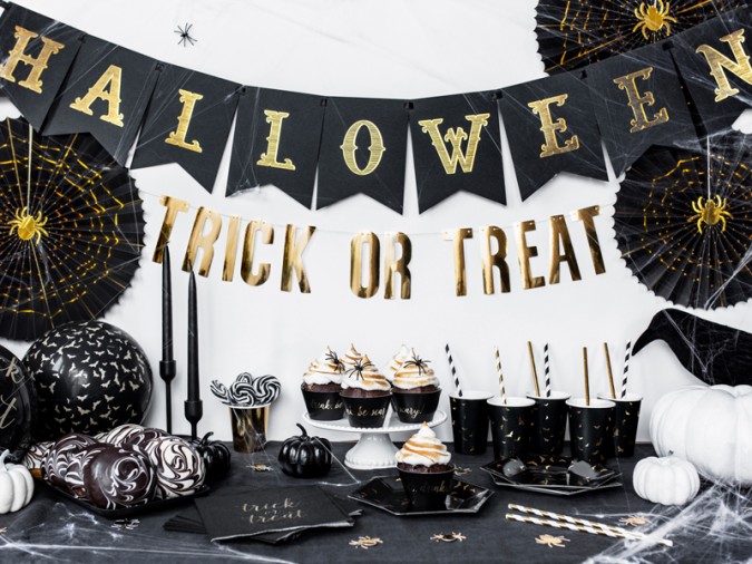 Banner Halloween black 20x175 cm