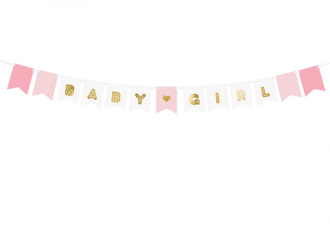 Banner Baby Girl mix 15 x 175 cm