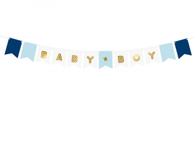 Banner Baby Boy mix 15 x 160 cm