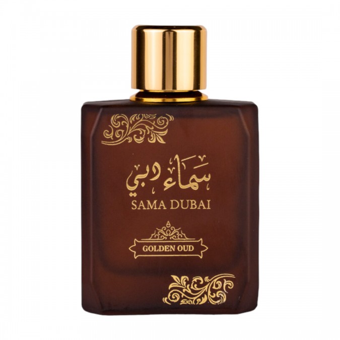 Apa de Parfum Sama Dubai Golden Oud, Suroori, Unisex - 100ml