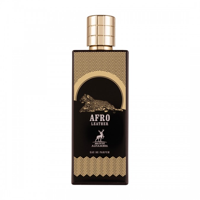 Apa de Parfum Afro Leather, Maison Alhambra, Unisex - 80ml