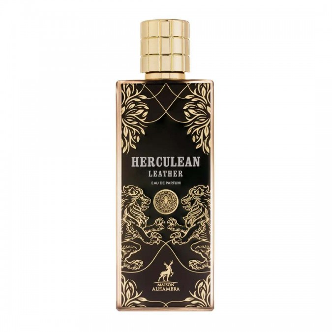 Apa de Parfum Herculean Leather, Maison Alhambra, Unisex - 80ml