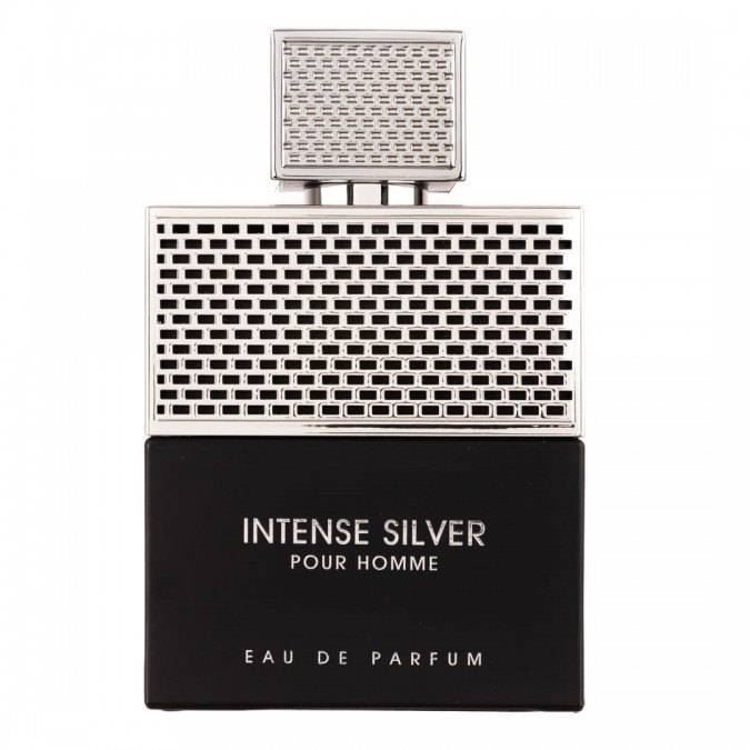 Apa De Parfum Intense Silver Pour Homme, French Avenue, Barbati - 100ml