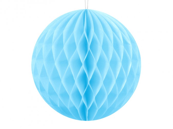 Honeycomb Ball sky-blue 10cm