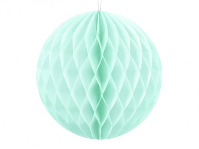 Honeycomb Ball light mint 10cm