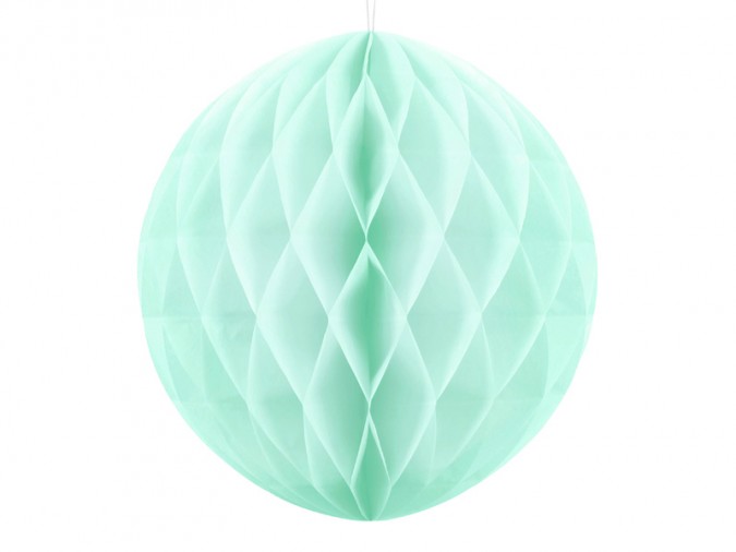 Honeycomb Ball light mint 20cm