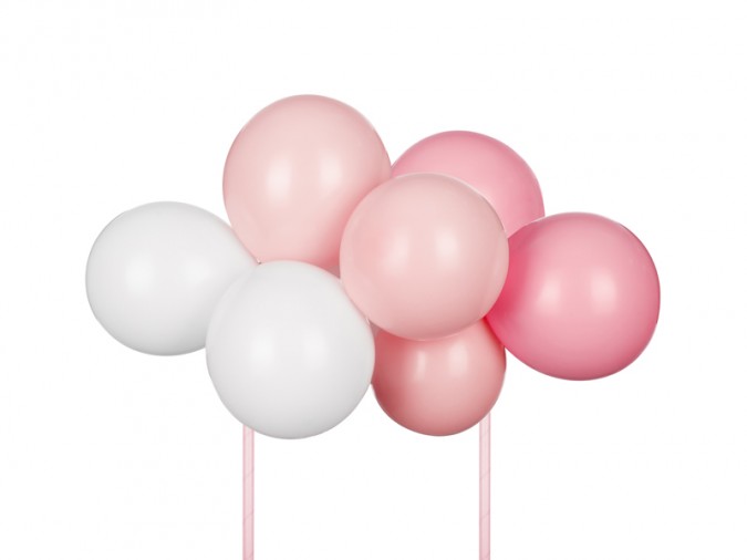 Balloon cake topper pink 29 cm