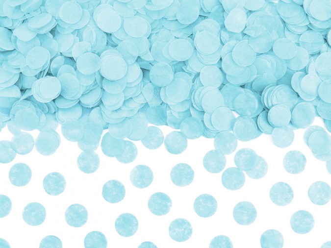 Confetti Circles light sky-blue 15g