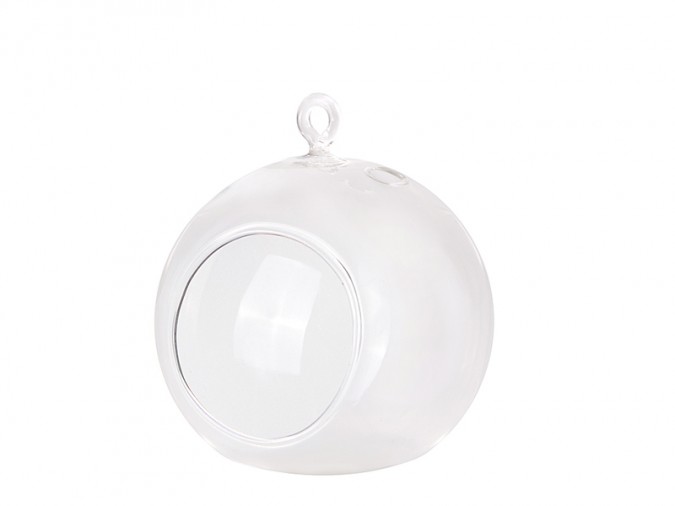 Glass balls - candleholder 10cm (Set 4 bucati)