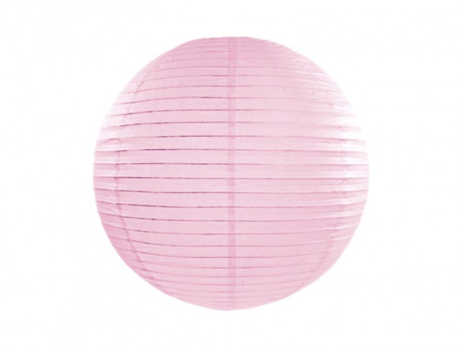 Paper lantern light pink 20cm