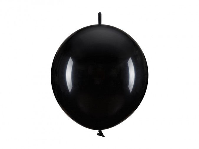 Linking balloons 33 cm black (Set 20 bucati)